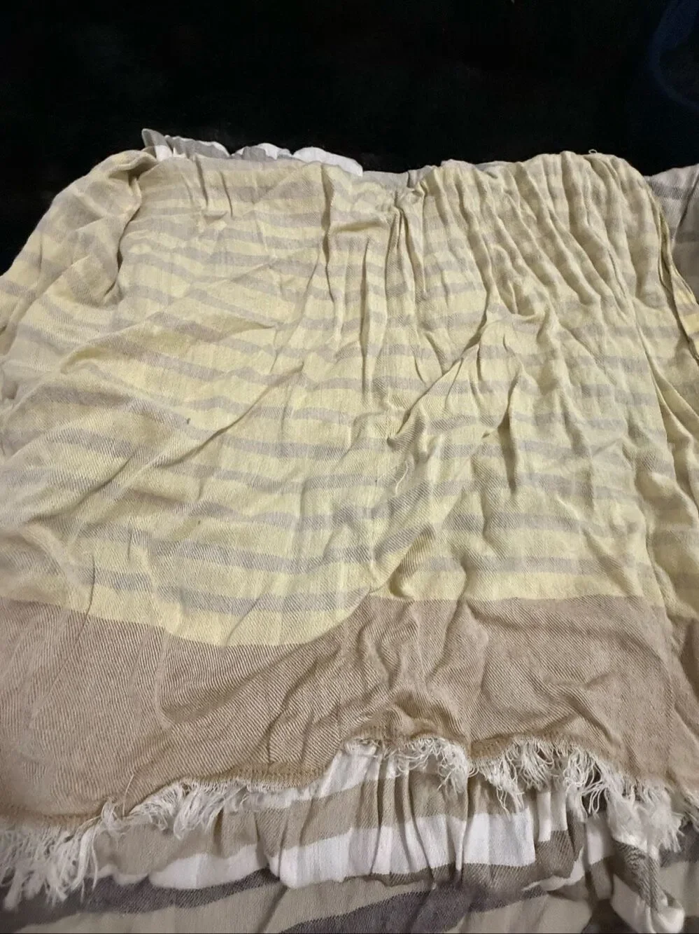 AUTHENTIC Bunad Norwegian  shawl TYRIHANS  1 scarf  Norway 72x 46